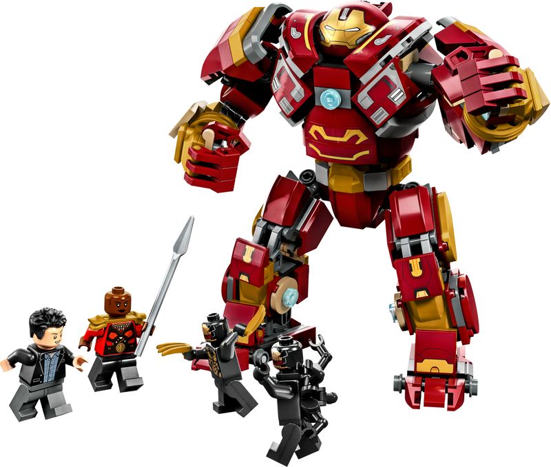 LEGO-76247-Marvel-Hulkbuster--La-Battaglia-di-Wakanda-Set-con-Action-Figure-Mech-e-Minifigure-di-Hulk-Giochi-per-Bambini-Bambine-Ragazzi-