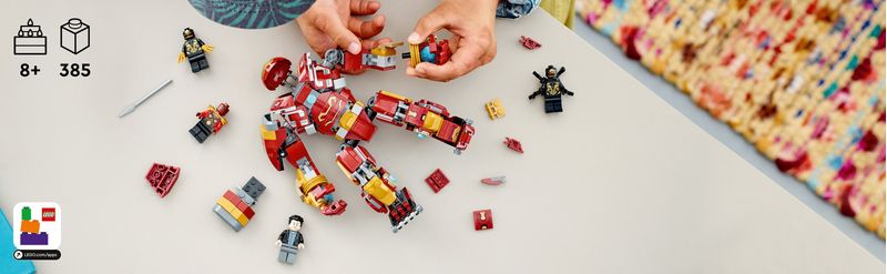 LEGO-76247-Marvel-Hulkbuster--La-Battaglia-di-Wakanda-Set-con-Action-Figure-Mech-e-Minifigure-di-Hulk-Giochi-per-Bambini-Bambine-Ragazzi-