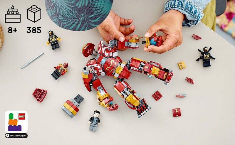 LEGO-76247-Marvel-Hulkbuster--La-Battaglia-di-Wakanda-Set-con-Action-Figure-Mech-e-Minifigure-di-Hulk-Giochi-per-Bambini-Bambine-Ragazzi-