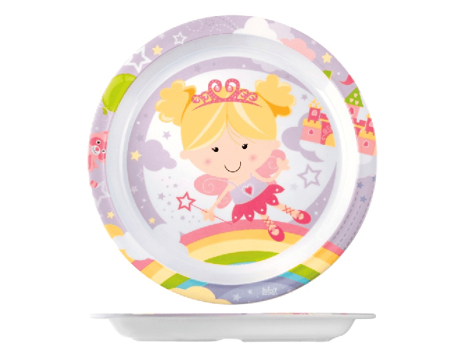 Lulabi 6x Piatti piani Lulabi Fairy Tales In Melamina 21,5Cm