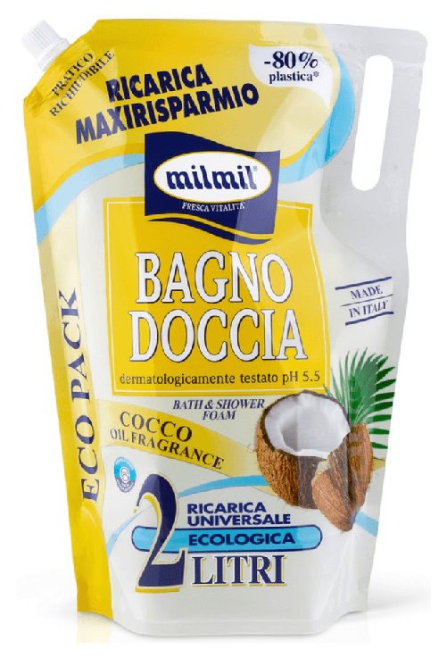 Mil Mil Bagno Sacco 2000 Ml. Cocco Oil