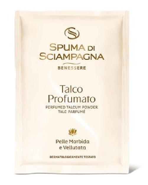 Spuma Di Sciampagna 60x Bundle Spuma Di Sciampagna Talco Busta 75 Gr