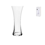 Bohemia Vaso Bohemia In Vetro Liscio Trasparente, 34Cm