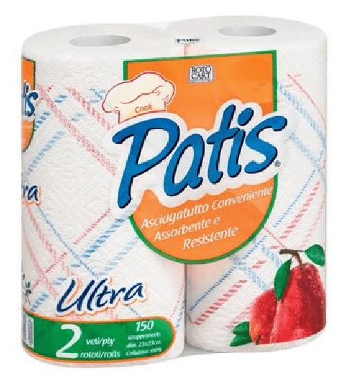 Patis 15x Bundle Patis Asciugatutto Ultra X2 Deco 75 75 Str.