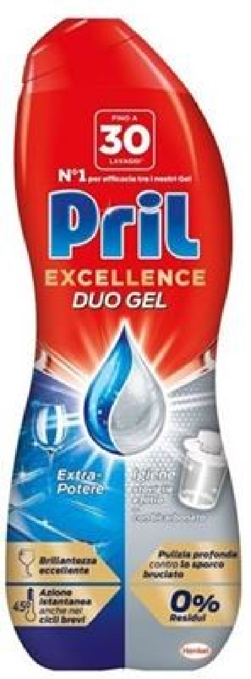Pril 8x Bundle Pril Gel Ml 540 Igiene Con Bicarbonato
