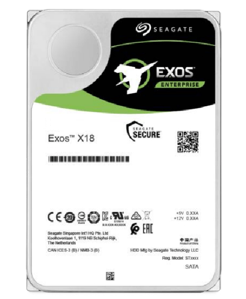 Seagate Exos X18 disco rigido interno 14 TB 7200 Giri/min 256 MB 3.5" Serial ATA III