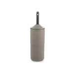 Home portascopino wc Elegant tortora e nero