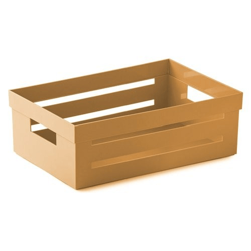 Snips Cassetta Snips 090300 STORAGE BOX Multiuso Impilabile Senape