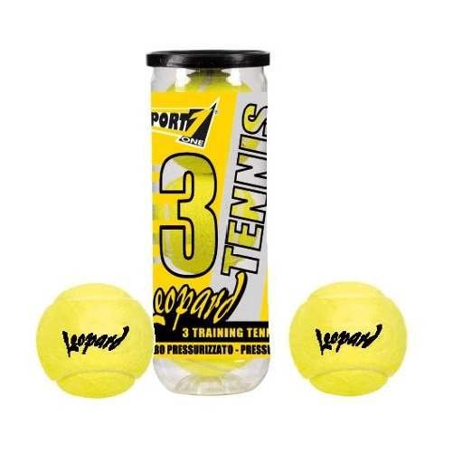 Mandelli  Palle da tennis Mandelli LEOPARD, modello 708300031, colore Giallo, per un gioco professionale