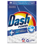 Dash Power Lavatrice Polvere 23 Misurini Scatola Anti-Residu