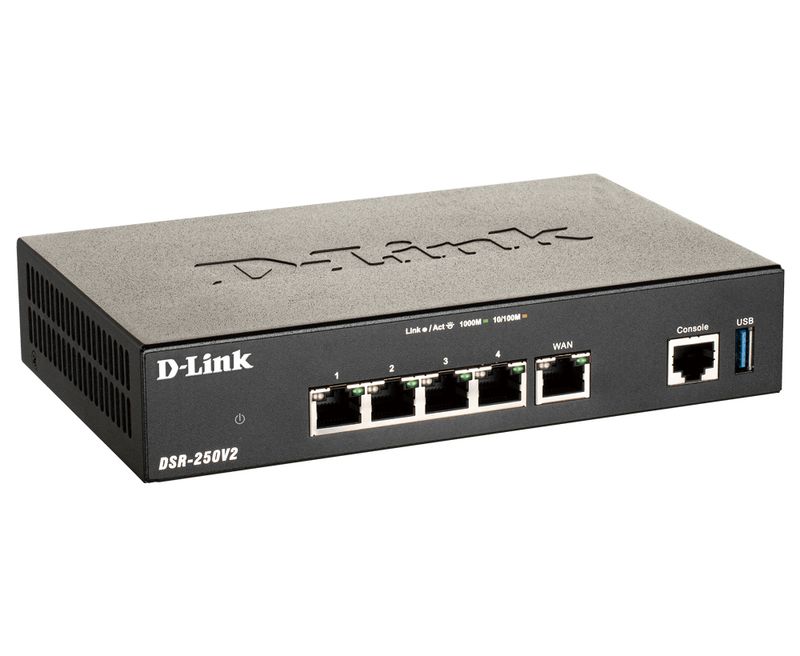 D-Link-DSR-250V2-router-wireless-Gigabit-Ethernet-Nero