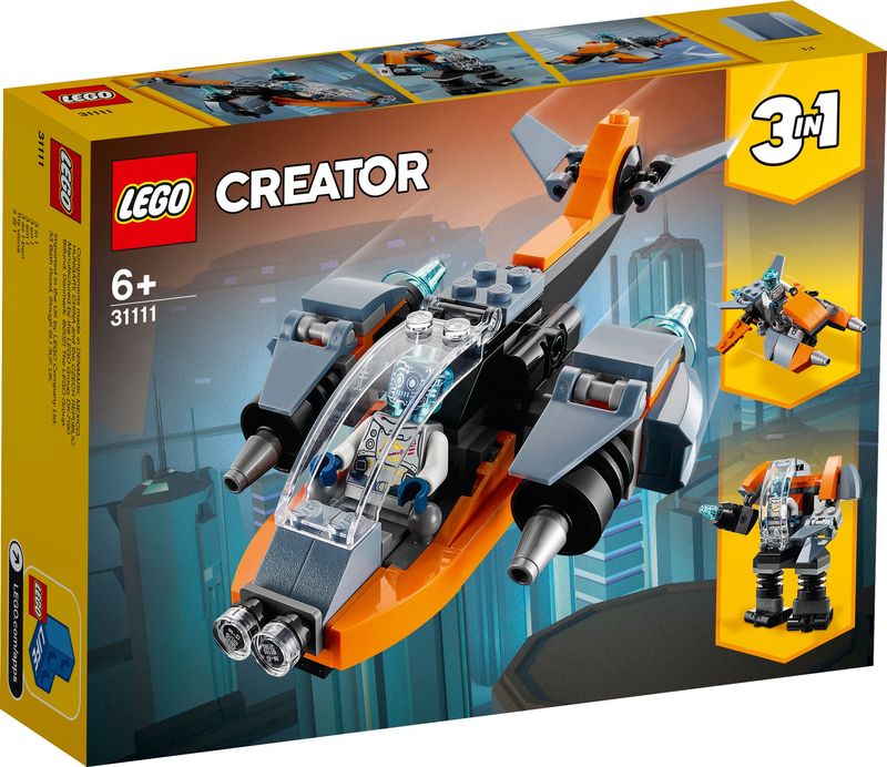 LEGO-Creator-Cyber-drone---31111