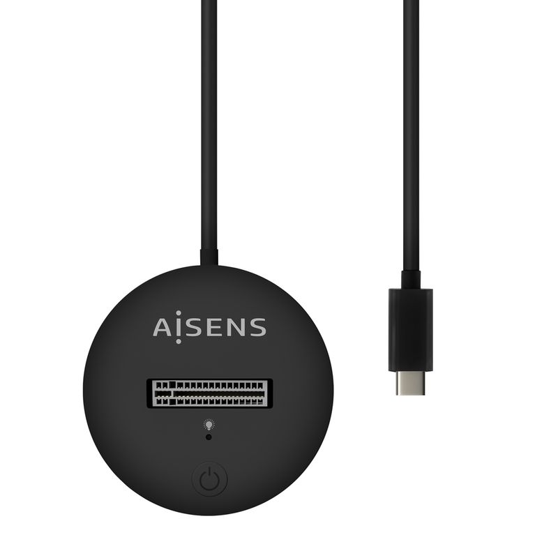 Aisens-USB-C-Dock-M.2--NGFF--Asuc-M2D013-Bk-SATA-NVME-a-USB3.1-GEN2---Color-Negro