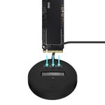 Aisens-USB-C-Dock-M.2--NGFF--Asuc-M2D013-Bk-SATA-NVME-a-USB3.1-GEN2---Color-Negro