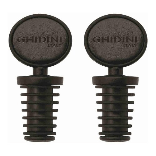 Ghidini Cipriano Set tappi bottiglia Ghidini Cipriano 16006X SOMMELIER Nero