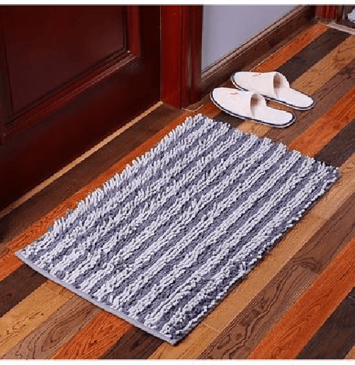 Crazystock Selected Bundle Tappeto Cotone Chenille 50 X130 Stripes COLORE MISTO