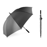 Royal Norfolk Ombrello in tessuto idrorepellente, antivento grigio cm 130