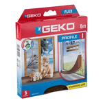 Geko Paraspifferi 9 FLEX guarnizione profilo ad I Marrone
