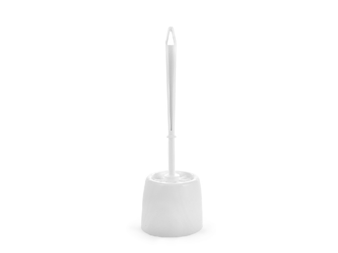 Home portascopino wc Basic bianco