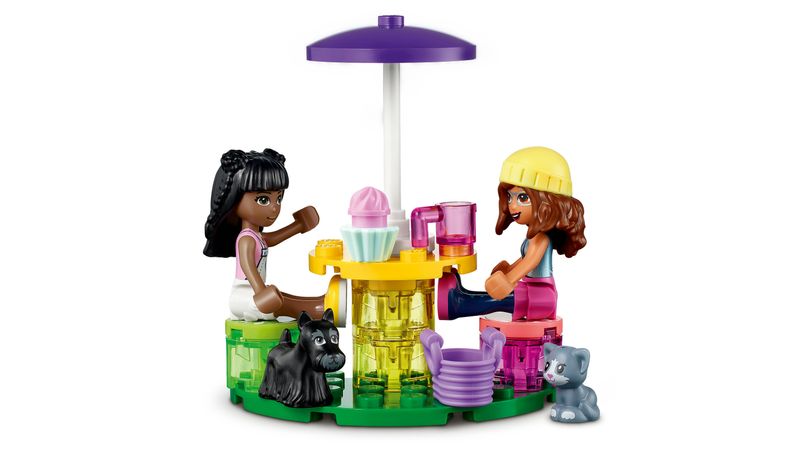 LEGO-Friends-41699-Il-Caffe--di-Adozione-dei-Cuccioli-Parco-Giochi-Animali-Giocattolo-per-Bambini-dai-6-Anni-in-su