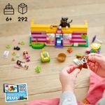 LEGO-Friends-41699-Il-Caffe--di-Adozione-dei-Cuccioli-Parco-Giochi-Animali-Giocattolo-per-Bambini-dai-6-Anni-in-su