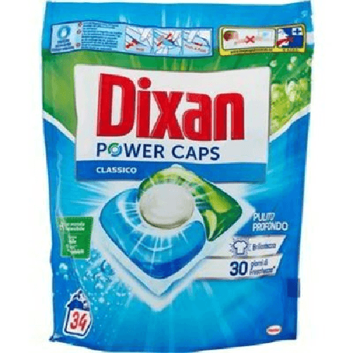 Dixan 2x Bundle Dixan Power Caps X 34 Classico
