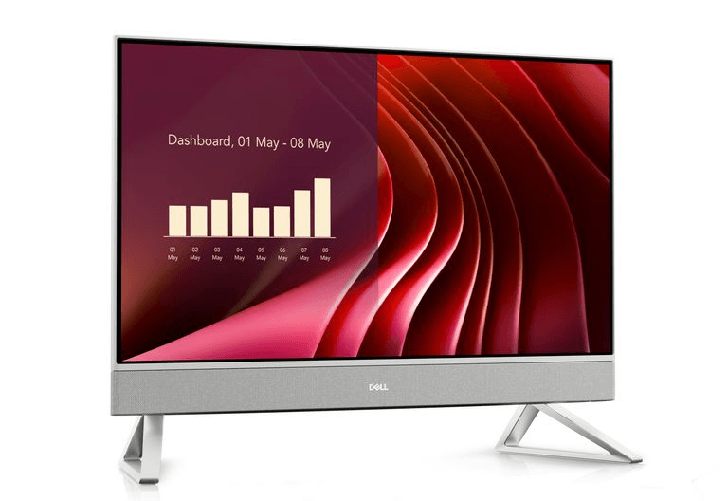 Dell ec24250 intel core i5 i5-1334u 60,5 cm (23.8") 1920 x 1080 pixel pc all-in-one 16 gb ddr5