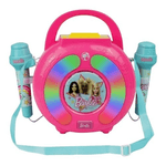 Mattel Karaoke BARBIE Sound Box con 2 microfoni