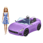 Mattel Set bambola BARBIE con auto cabrio