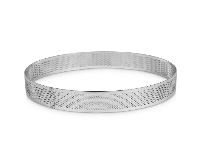 Home Coppapasta forato Inox 18/10 Tondo 11x2h Grigio Home