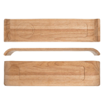 Arc Vassoio Arc modello mekkano in legno con dimensioni di 45x4x12 cm