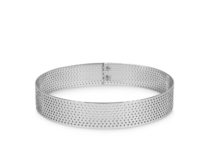 Home Coppapasta Forato Inox 18/10 Tondo 23x3,5h Grigio Home