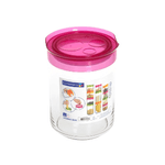 Arc Barattolo In Vetro Marca Luminarc Storingbox Tappo Rosa 1 lt