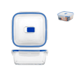 Arc Contenitore In Vetro Pure Box Quadro Litri 1,22 H7674 Azzurro ARC