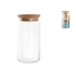 Arc Barattolo In Vetro Luminarc pure Con Tappo In Sughero Lt1,5