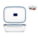 Arc Contenitore In Vetro Pure Box Rettangolare Litri 1,22 H7677 Azzurro ARC