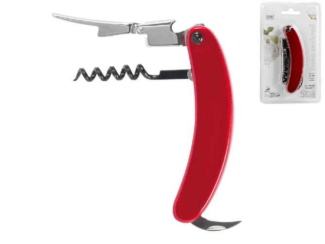 H&h 4x Levatappi Cameriere Rosso H&amp;H