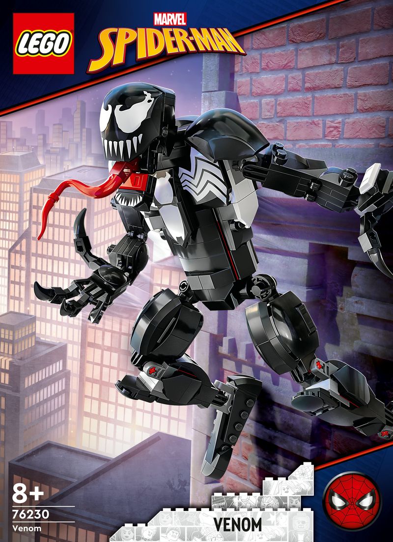 LEGO-Marvel-76230-Personaggio-di-Venom-Action-Figure-Giocattolo-Snodabile-Set-da-Collezione-dell-Universo-di-Spider-Man