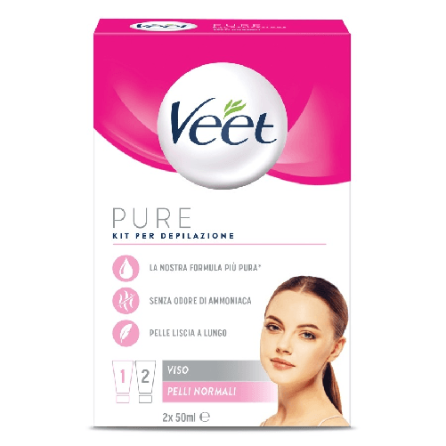 Veet Crema Depilatoria Viso P.Normali 150