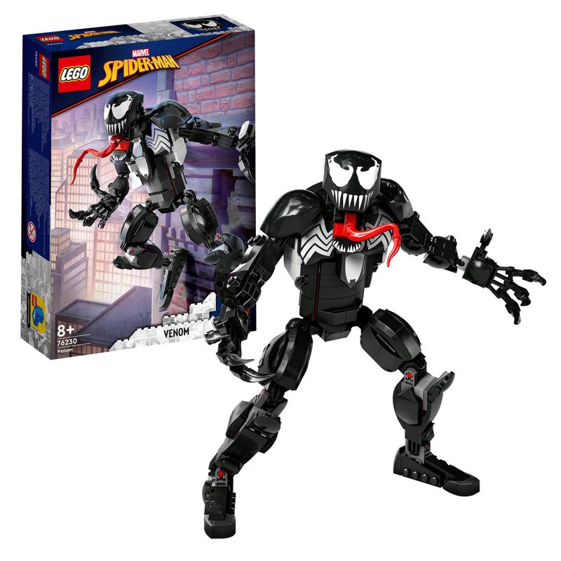 LEGO-Marvel-76230-Personaggio-di-Venom-Action-Figure-Giocattolo-Snodabile-Set-da-Collezione-dell-Universo-di-Spider-Man