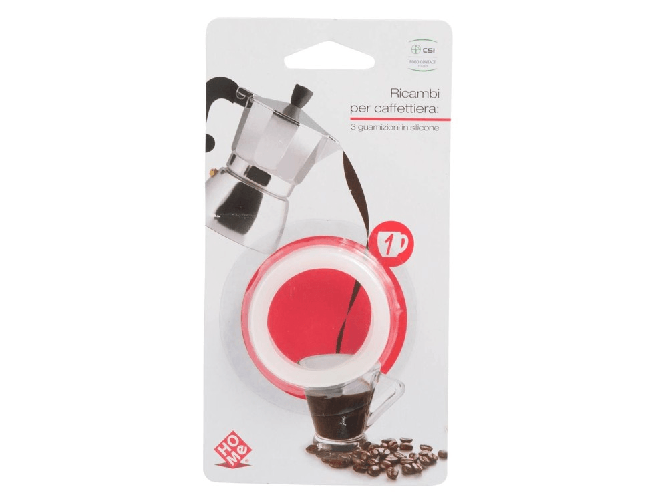 Home 12x Blist 3 Guarnizioni Silicone Moka 1 Tazze Home