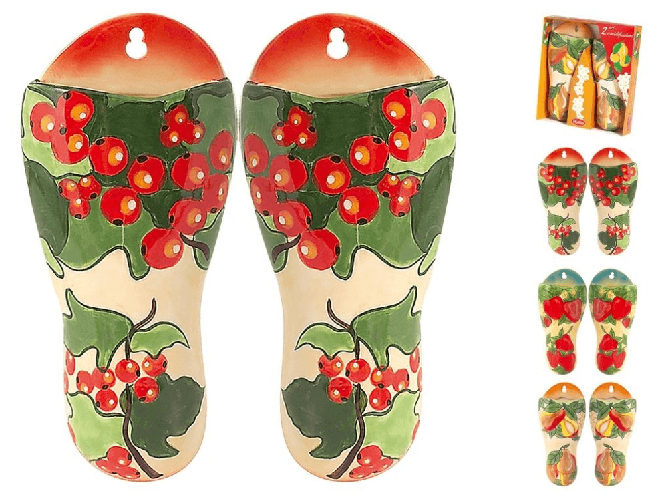 Home 6x Set 2 Evaporatori Ceramica Piatti A Forma Di Ciabatta Fr Home
