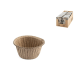 H&h 16x Confezioni 12 Stampi Cacao Muffin 7x4cm H&amp;H
