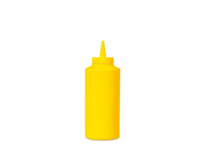 H&h 5x Dosatori Condimenti In Polietilenegiallo Lt0,42 2102 H&amp;H