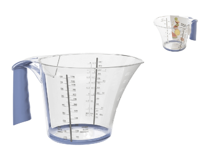 Rotho Misurino Loft in san trasparente graduato lt. 0,6. BPA FREE