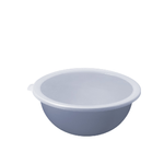 Rotho Insalatiera Caruba In Polipropilene Con Coperchio In Polietilene Colore Blu Lt 1,8. Bpa Free