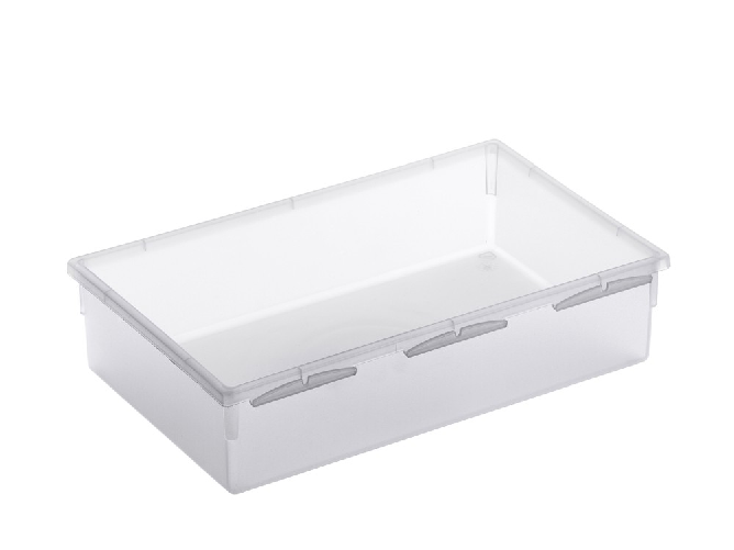 Rotho Cassetto Componibile In Polipropilene Colore Bianco Cm 23X15. Bpa Free