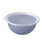 Rotho Insalatiera Caruba In Polipropilene Con Coperchio In Polietilene Colore Blu Lt 4,8. Bpa Free