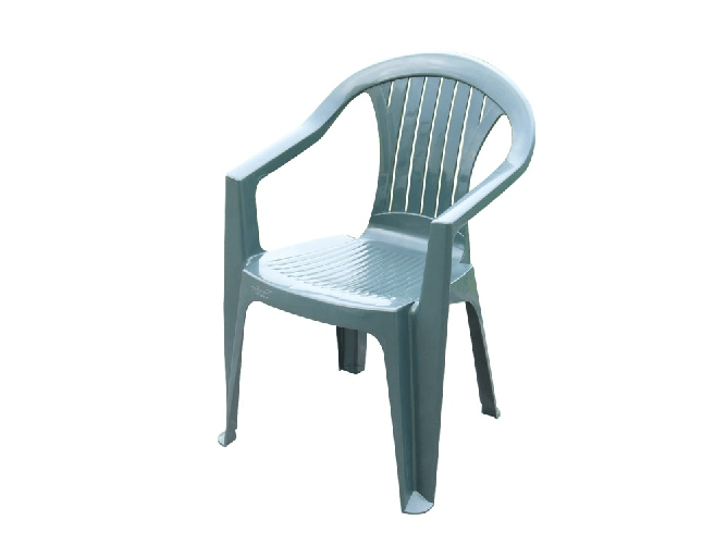 Crazystock Selected  Sedia Monoblocco Atlantide In Polipropilene Colore Verde. Impilabile
