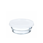 Arc Contenitore So-Urban Vetro Trasparente Coperchio Plastica Bianco E Impilabile Cl 25